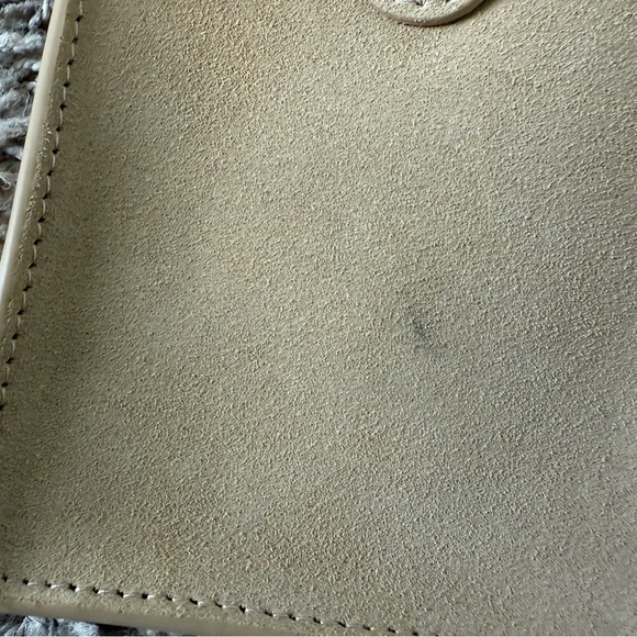 Free people belt. Tool belt look. Size small. Leather suede. Beige color. - Picture 10 of 10